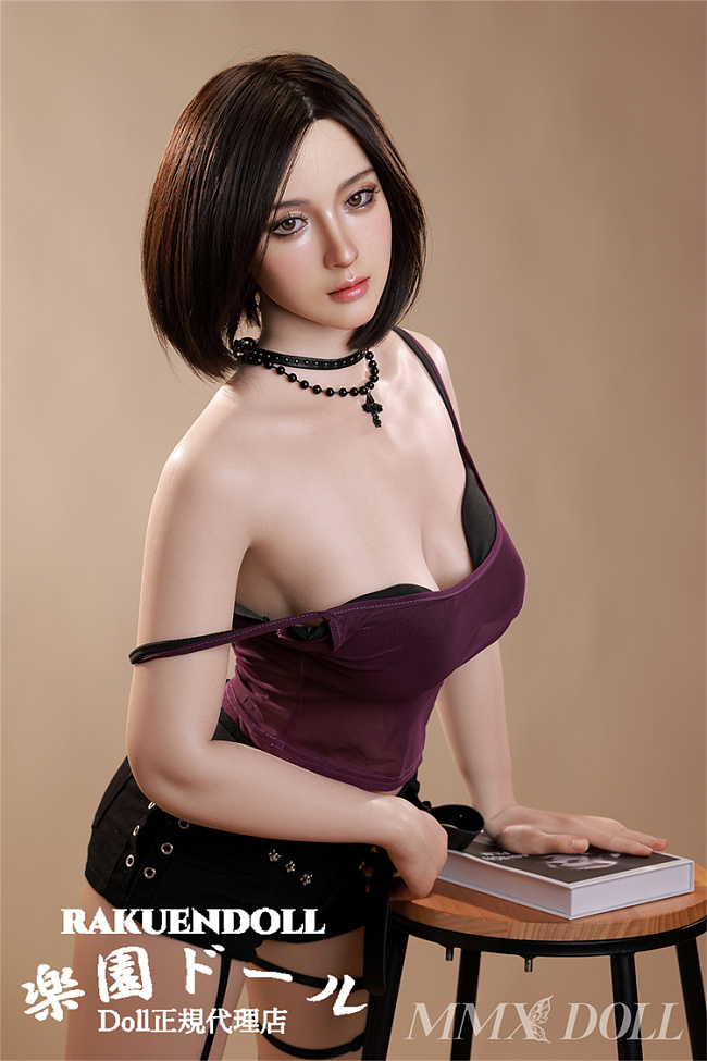 【6月16日まで10%オフ！！】MMXDOLL 夢琪（MengQi）ヘッド ROS機能付き 165cm Fカップ 大人の色気短髪アジア風等身大美人アダルト人形 宣材写真はフルシリコン製