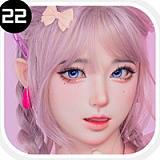 SHEdoll 楚琳（chulin）ヘッド 167cm Cカップ ROS機能付き 金髪清楚系メガネ美人等身大アダルト人形 宣材写真はフルシリコン製
