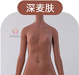 【眠り姫】 楚玥（chuyue）ヘッド& 163cm Hカップ  宣材写真はフリー関節 ボディー&ヘッド材質など選択可能 口開閉機能選択可能 巨乳タイプ 等身大リアルラブドール SHEDOLL