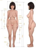 【oriental東方シリーズ 5月31日まで二つ目ヘッド無料！】Irontech Doll 【orientalシリーズ】美少女系ラブドール A1~A6ヘッド選択可能 桜姫メイク フルシリコン製 ヘッドとボディ組み合わせ自由専用ページ