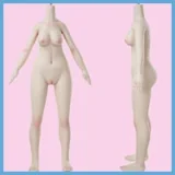 MW Girl(魔物姫) 浦茜ヘッド 85cm バスト大 清純可憐銀髪可愛いミニアニメアダルトドール 宣材写真のはビニールヘッド+シリコンボディ 宣材写真と同じ衣装も付属