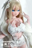 笑顔 金髪 ロングヘア 優雅 美しい体の曲線 love doll