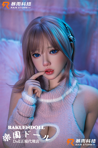 Real Girl | RainStorm别注品 猫（ねこ）ヘッド 幻想メイク 157cm Eカップ 巨乳曲線美豊満な妹系美人ラブドール 宣伝画像フルシリコン製