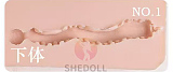 SHEDOLL 江小棠(jiangxiaotang)ヘッド 160cm Cカップ ギャル風バービーっぽい等身大美少女ダッチワイフ 掲載画像はフルシリコン製ドール