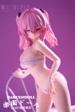 BCdoll F06ミナ（Mina）ヘッド 63cm Eカップ 超小型アニメ風 1/3ドール PUヘッド+シリコン製ボディ ミニアダルト ドール