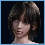蛍火日記 琉璃⑧メイク 151cm Aカップ JK傷つきかわいい女の子 フルシリコン製ラブドール 宣材写真は硬めシリコンヘッド（口開閉機能あり）