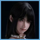蛍火日記 琉璃⑧メイク 151cm Aカップ JK傷つきかわいい女の子 フルシリコン製ラブドール 宣材写真は硬めシリコンヘッド（口開閉機能あり）