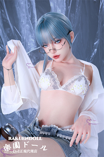 MD DOLL M64 Fayeヘッド 159cm Aカップ 近未来的なな雰囲気が漂うメガネ美少女ダッチワイフ 宣伝画像はフルシリコン製 超擬真肌テクスチャーあり