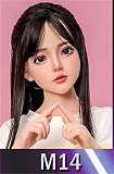 MD DOLL M64 Fayeヘッド 159cm Aカップ 近未来的なな雰囲気が漂うメガネ美少女ダッチワイフ 宣伝画像はフルシリコン製 超擬真肌テクスチャーあり