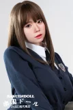 love doll 清楚系JK風リアルドール 158cm ブラウンロングヘア 正面