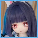 XYGO(许愿谷) R04ヘッド 141cmCカップ 長髪可愛い癒し系 宣材写真の服が付属 アニメ風リアル人形 宣材写真はシリコンヘッド+TPE製ボディ
