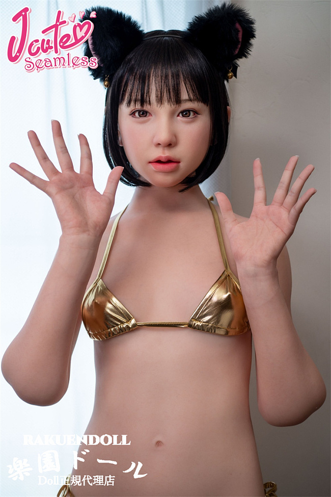 J-cute 結月（ゆずき）ヘッド 153cm Bカップ 無邪気でかわいいシームレス仕様アダルトドール  口開閉機能付きフルシリコン製