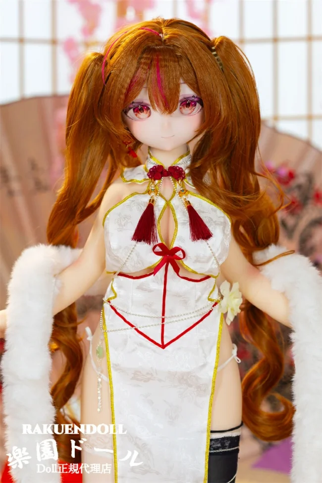MW Girl(魔物姫) 罗塞菈ヘッド 85cm バスト大 チャイナ服のかわいいアニメラブドール 宣材写真のはシリコン製ボディ 宣材写真と同じ衣装も付属