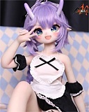 Mozudoll  萌芽ヘッド 1/2アニメドール ちっちゃい女の子 ソフトビニール製頭部 TPE＆MTPE製ボディダッチワイフ 宣材写真と同じ制服も付属