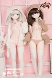 かわいい双子アニメ小型アダルト 人形 mozudoll