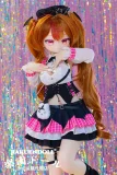 アニメ顔 小っちゃい 魅惑的な雰囲気 ロングヘア ショットスカート セックス人形