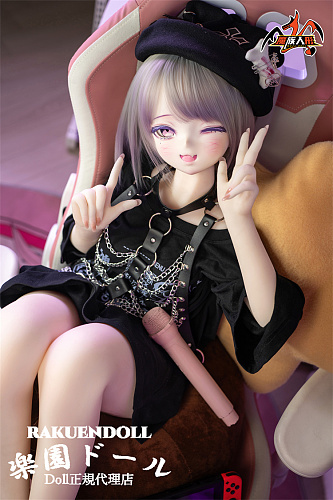 MOZU DOLL 【SSR級】 141cm バスト大 優愛（85-YuAi） 地雷系衣装可愛いウィンク表情ライバー美少女アニメラブドール TPE/MTPEボディ選択可 等身大フィギュア