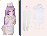 Mozudoll 【A級】 奈奈（79-Nona）ヘッド 1/2ドール 無邪気小悪魔系長い髪笑顔ミニアニメドール デフォルトオプションは大胸体 ソフトビニール製頭部 TPE製ボディ 宣材写真と同じピンクパジャマも付属