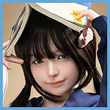 蛍火日記 Maxシリーズ 眠り琉璃ヘッド メイク③165cm Cカップ 原神 コロンビーナコスプレラブドール リアル皮膚付き！ フルシリコン製