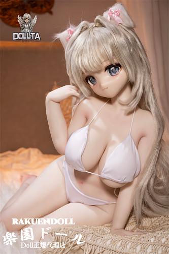 DOLLTA  鈴(Suzu)ヘッド 135cm Eカップ バスト大 猫耳と猫しっぽ 魅惑的エロ可愛い肉感長髪二次元風アニメドール 宣伝写真はシリコンヘッド+TPE製ボディ 宣伝写真の衣装も付属