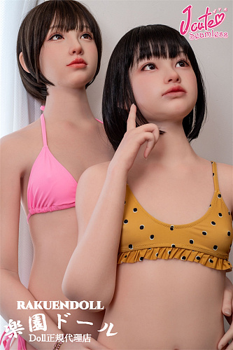 J-cute 遥（はるか）ヘッド＆144cm Aカップ+咲良(さくら)ヘッド＆153cm Bカップ シームレス仕様 双子姉妹 誘惑的可愛い美少女たちリアル感アダルトドール 口開閉機能付き 口の深さが約12cm オーラル可能