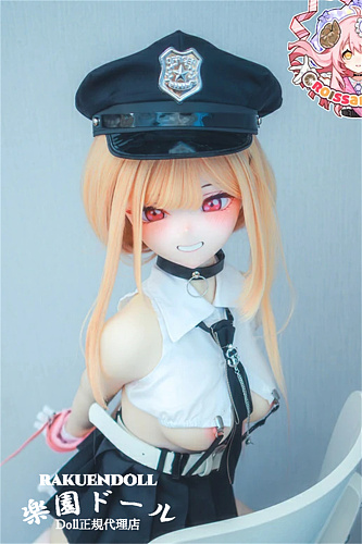 【6月30日までキャンペーン】 羊角社Croissant Doll #B07喜多川海夢ヘッド 155cm（P）バスト大 警察官コスプレ系 二次元 宣材写真通りの手描き(高級メイク) アニメリアルドール