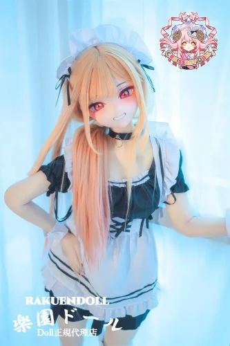 【6月30日までキャンペーン】 羊角社Croissant Doll #B07喜多川海夢ヘッド 155cm（P）バスト大 やんちゃ可愛い 二次元 宣材写真通りの手描き(高級メイク) アニメダッチドール