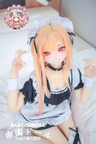 【6月30日までキャンペーン】 羊角社Croissant Doll #B07喜多川海夢ヘッド 155cm（P）バスト大 やんちゃ可愛い 二次元 宣材写真通りの手描き(高級メイク) アニメダッチドール