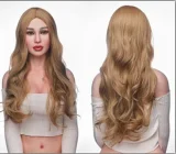 【6月12日まで10%オフ！！】irontechdoll S31ヘッド 153cm Fカップ セクシーな西洋美人ラブドール 温かい眼差し 宣材写真はROSMAX付き&日焼け肌 シリコン製リアルドール