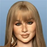 Real lady 168cm Gカップ R5ヘッド 癒しと色気を兼ね備えた大人のラブドール 超リアルな肌の質感 有名モデルの型取り 高級 エレガント シリコン製リアルドール 塗装加工あり 眉毛と睫毛植毛加工あり