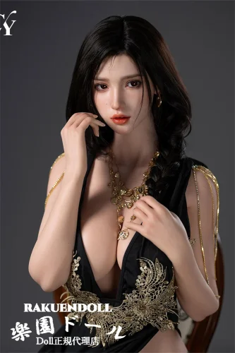 TOP-CYDOLL Lillian-2ヘッド 168cm Fカップ 黒髪美人 宣材写真のはフルシリコン製 お姉ちゃん系アダルトドール