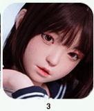 FUdoll 小秋ヘッド 80cm Kカップ 眼鏡美人 トルソー系 宣材写真は口開閉機能+リアル口腔付き フルシリコン製等身大リアルドール