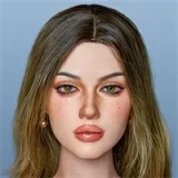 Real lady 168cm Gカップ R5ヘッド 癒しと色気を兼ね備えた大人のラブドール 超リアルな肌の質感 有名モデルの型取り 高級 エレガント シリコン製リアルドール 塗装加工あり 眉毛と睫毛植毛加工あり