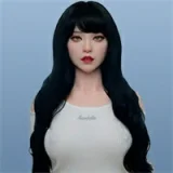 Real lady 168cm Gカップ R5ヘッド 癒しと色気を兼ね備えた大人のラブドール 超リアルな肌の質感 有名モデルの型取り 高級 エレガント シリコン製リアルドール 塗装加工あり 眉毛と睫毛植毛加工あり