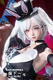 SHEDOLL 熙熙ヘッド 156cm Eカップ アリス風白うさぎ ダッチワイフ
