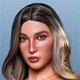 Real lady R17ヘッド 168cm Gカップ 知性のメガネ美人 超リアルな肌の質感 有名モデルの型取り 高級 エレガント シリコン製アダルトドール 塗装加工あり 眉毛と睫毛植毛加工あり