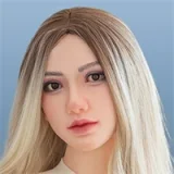 Real lady R17ヘッド 168cm Gカップ 知性のメガネ美人 超リアルな肌の質感 有名モデルの型取り 高級 エレガント シリコン製アダルトドール 塗装加工あり 眉毛と睫毛植毛加工あり