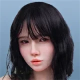 Real lady R17ヘッド 168cm Gカップ 知性のメガネ美人 超リアルな肌の質感 有名モデルの型取り 高級 エレガント シリコン製アダルトドール 塗装加工あり 眉毛と睫毛植毛加工あり