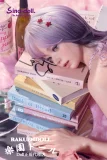 adult dolls サイバー風デザインのパープルヘア美少女フェイス
