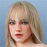 Real lady R17ヘッド 168cm Gカップ 知性のメガネ美人 超リアルな肌の質感 有名モデルの型取り 高級 エレガント シリコン製アダルトドール 塗装加工あり 眉毛と睫毛植毛加工あり