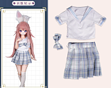 Mozudoll 【SR級】 小吉（79-Chii）ヘッド 1/2ドール 淑女体かわいい癒し系ミニアニメラブドール  ソフトビニール製頭部 TPE製ボディ 宣材写真と同じ衣装も付属