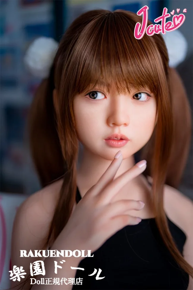 【6月11日まで10%OFF】J cute 衣音ヘッド 137cm 平ら 丸顔フェイス 可愛い妹系ダッチドール LL団 シリコンドール 癒し系モデル