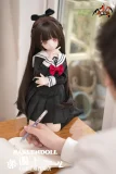 sexdoll 黒髪ロングヘアの65cmデフォルメドール