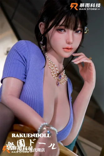 【6月11日まで10%OFF！】Real Girl | RainStorm别注品 冰ヘッド 163cm-Iカップ セックスドール 目開閉機能を搭載した黒髪美人 フルシリコン製