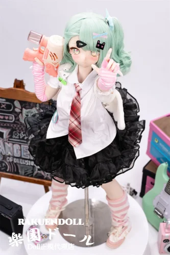 XYGO(许愿谷) R04ヘッド 145cm Aカップ 元気いっぱいギター女子 アニメダッチワイフ 宣材写真はシリコンヘッド+TPE製ボディ