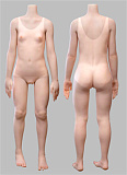 【6月12まで10%OFF！】Jcutedoll 紬ヘッド 149cm 十代妹系リアルドール  黒髪ツインテールの可愛い癒し系美少女 LL団 宣材写真はシリコン製