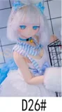 WMdoll #Y020ヘッド 157cm Bカップ リアルドール 天使のような笑顔アニメ顔ガール シリコン製ボディ