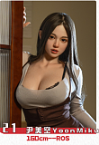 Doll Senior 弥耶(Miye)ヘッド 148cm Cカップ 小悪魔系ダッチワイフ 宣材写真のはROS機能付きフルシリコンドール