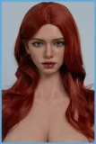 TOP-CYDOLL Mirandaヘッド 176cm Gカップ モデル顔爆乳お姉さん系ラブドール 宣材写真通りのは硬めシリコンヘッド フルシリコン製ダッチワイフ