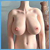 FUdoll J050张银熙ヘッド 166cm Eカップ 銀髪幻想的等身大豊満的な美人アダルトドール 口開閉機能+リアル口腔付き＋リアル皮膚メイク付き 宣伝写真はフルシリコン製